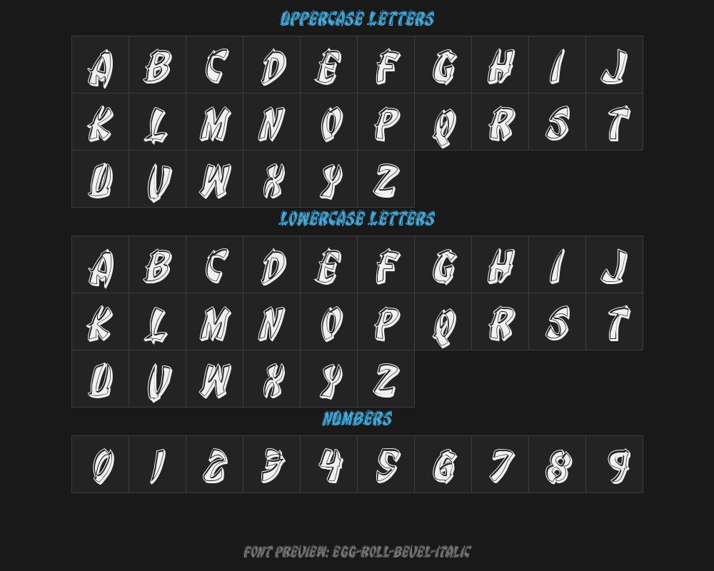 egg-roll-bevel-italicPreview