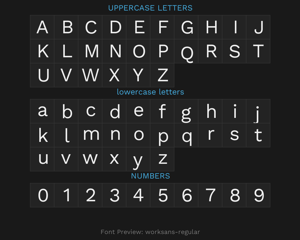 worksans-regularPreview