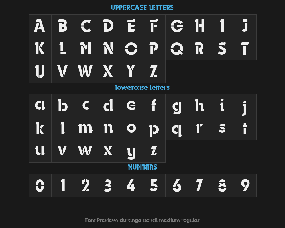 durango-stencil-medium-regularPreview