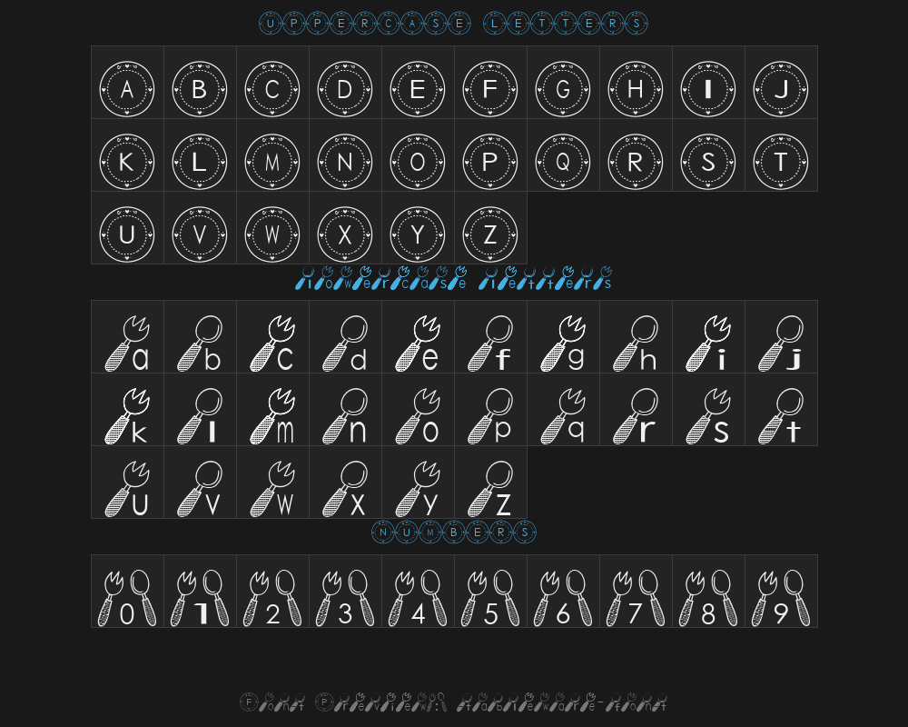 tableware-fontPreview