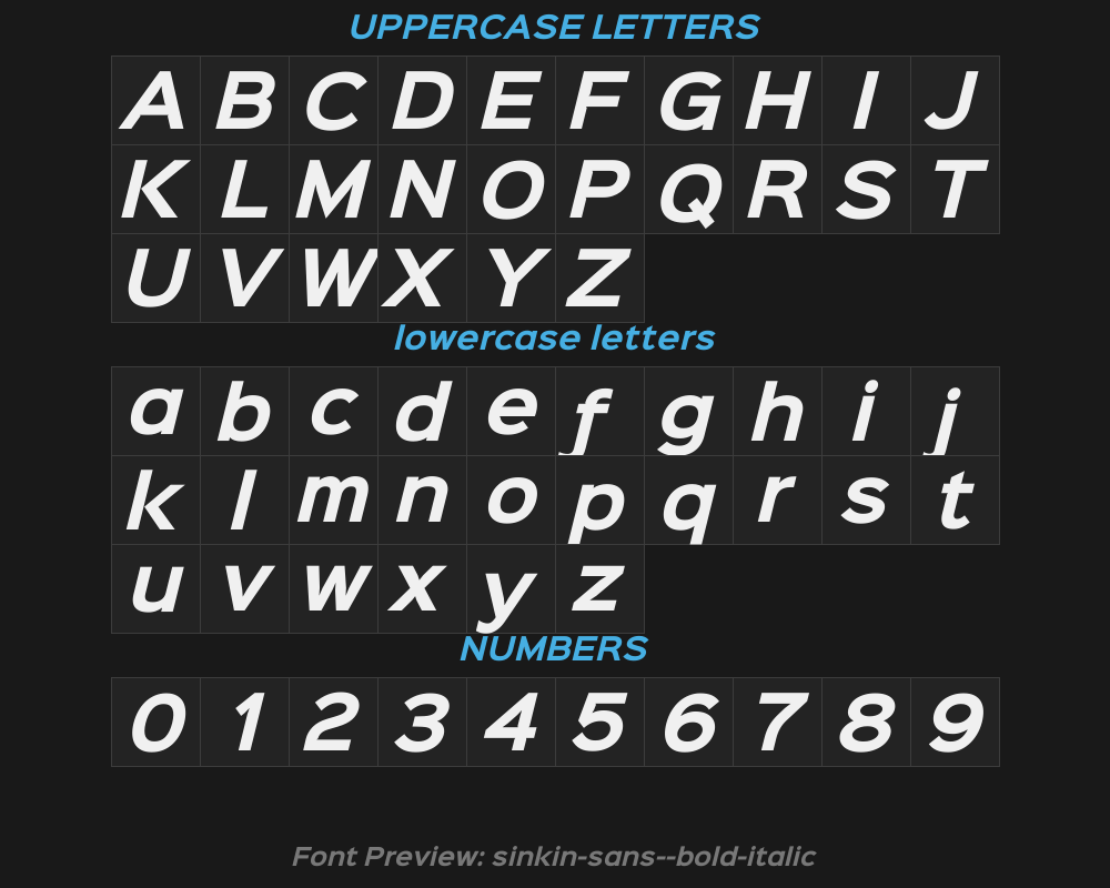 sinkin-sans-700-bold-italicPreview