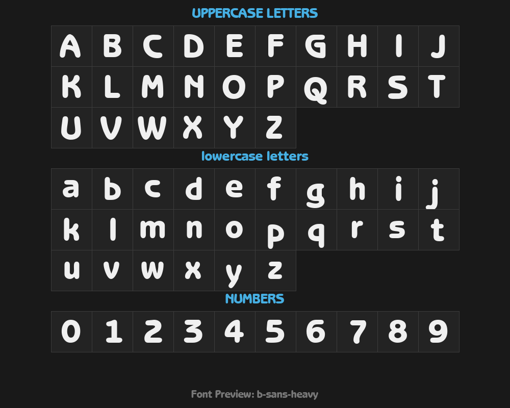 b691-sans-heavyPreview
