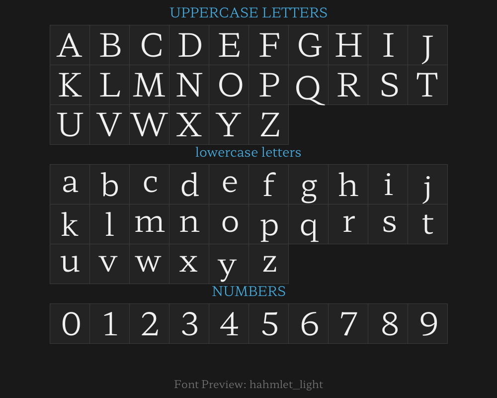 hahmlet_lightPreview