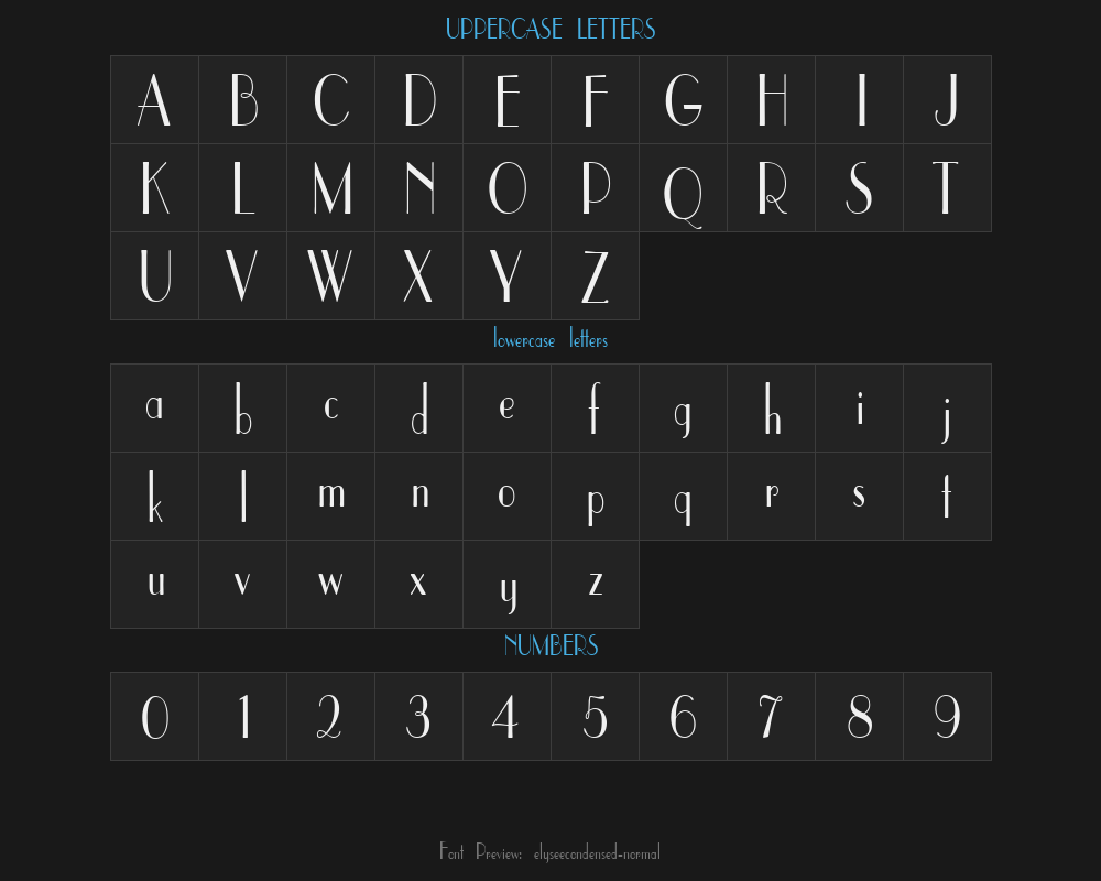 elyseecondensed-normalPreview