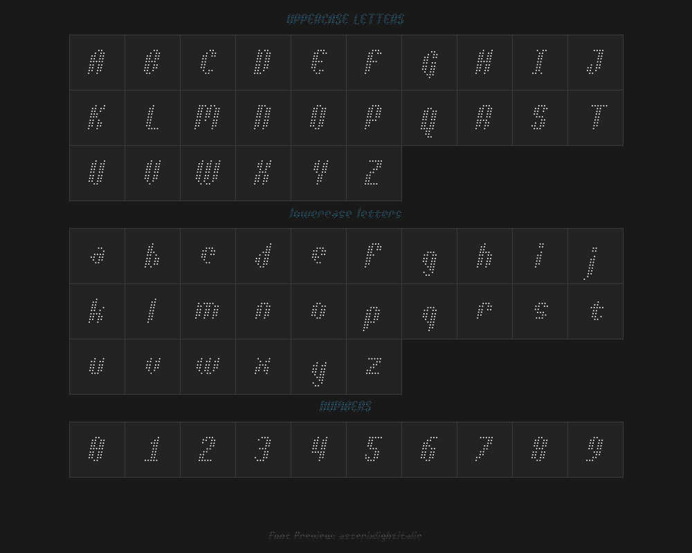 asterixlightitalicPreview