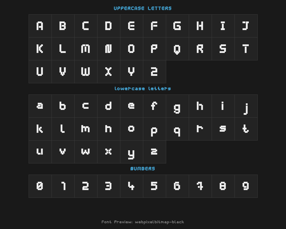 webpixelbitmap-blackPreview