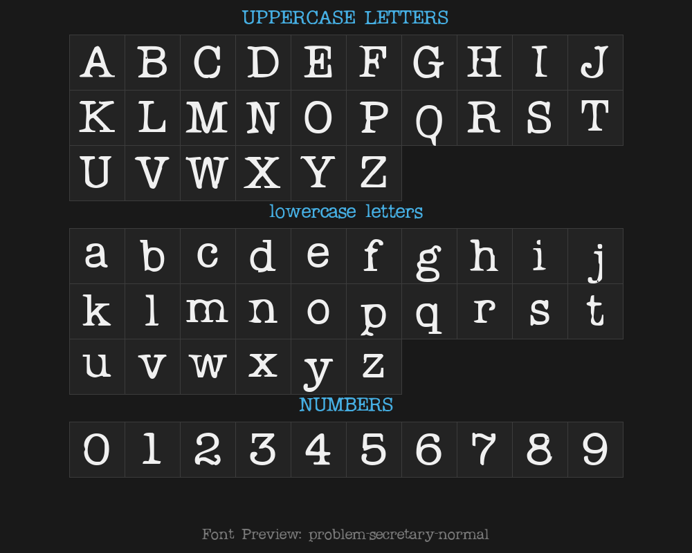 problem-secretary-normalPreview