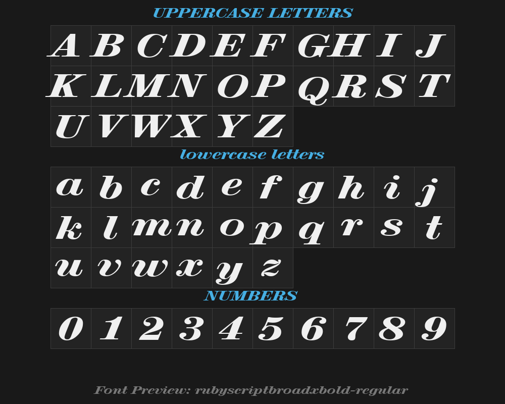 rubyscriptbroadxbold-regularPreview
