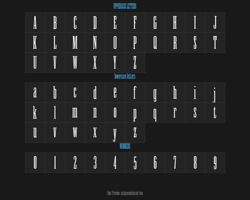 antiquecondensed-twoPreview
