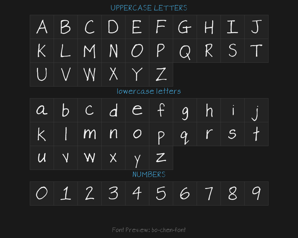 bo-chen-fontPreview
