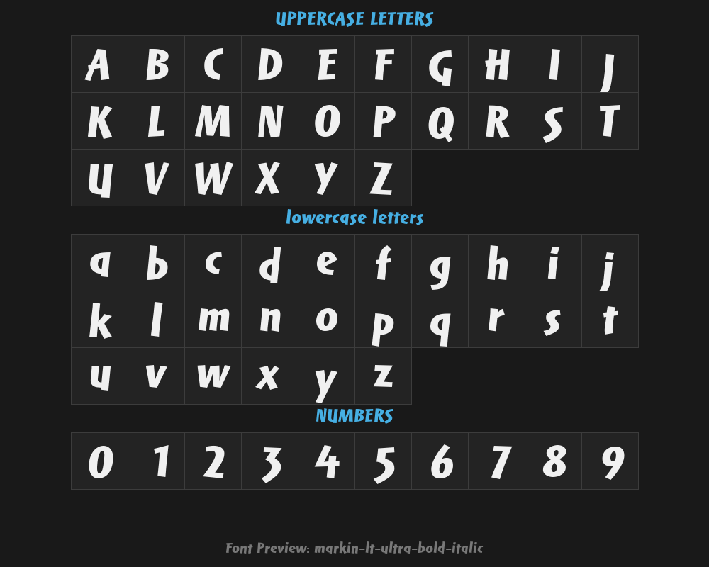 markin-lt-ultra-bold-italicPreview