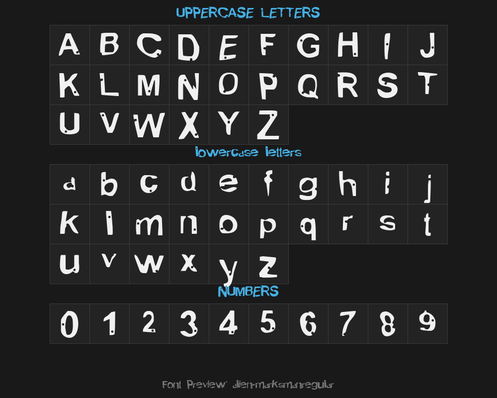 alien-marksmanregularPreview