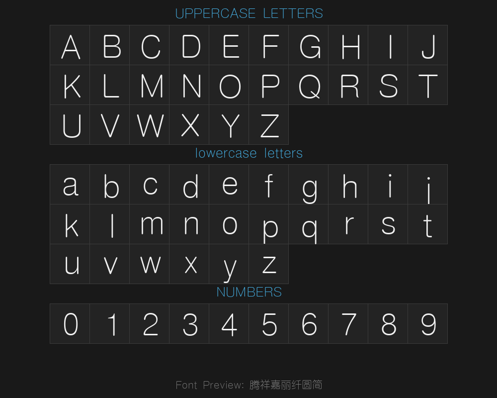 Tengxiang Jiali Fiber Round and Simpleプレビュー