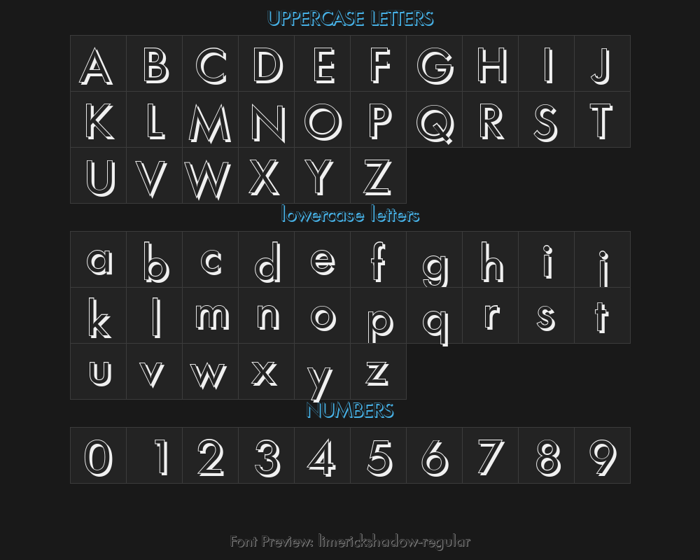 limerickshadow-regularPreview