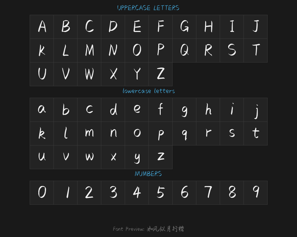 Like the wind, like the moon, running scriptPreview