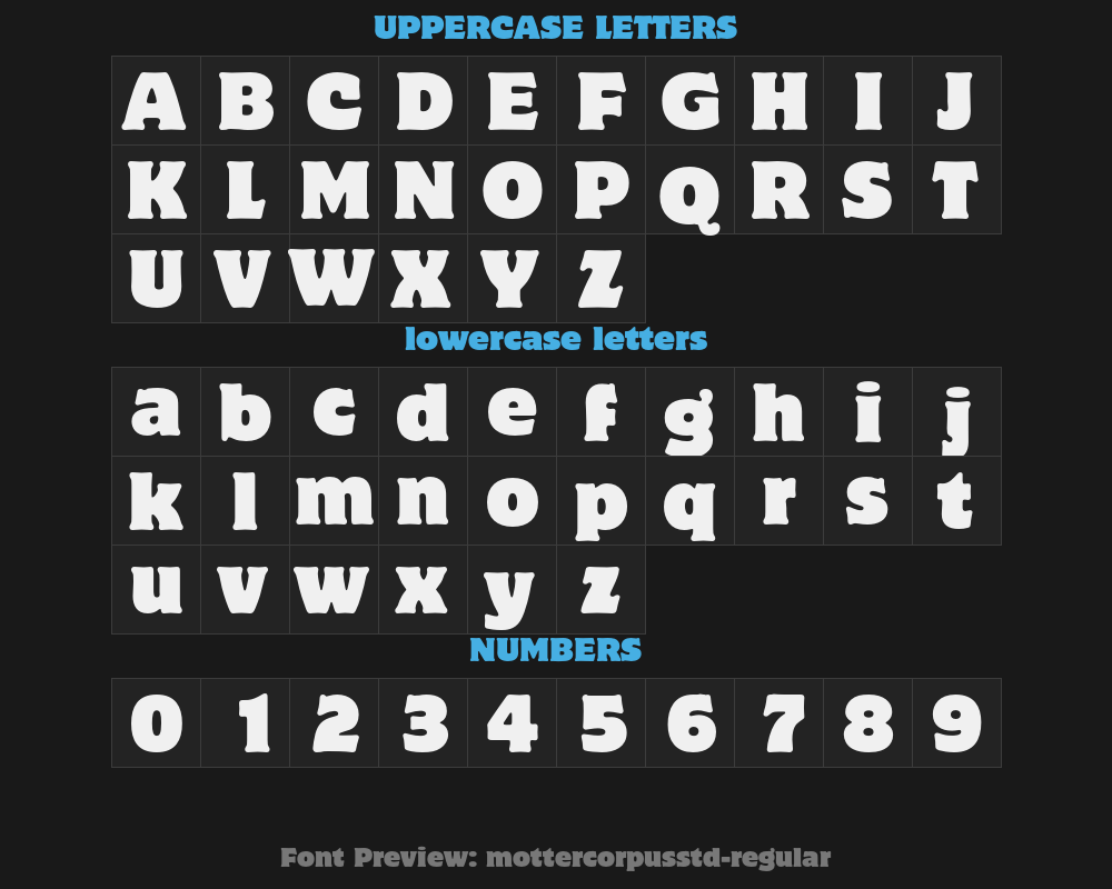 mottercorpusstd-regularPreview