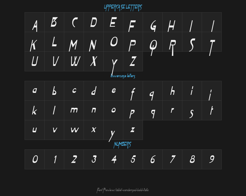tablet-condensed-bold-italicPreview image