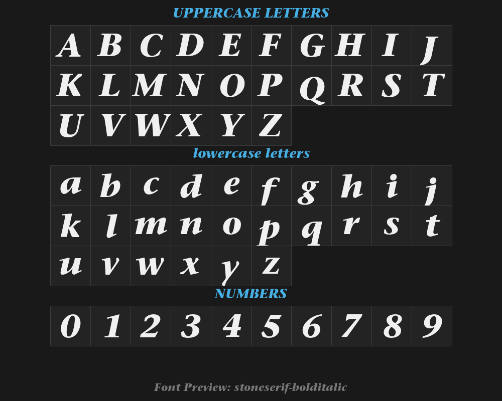 stoneserif-bolditalicPreview