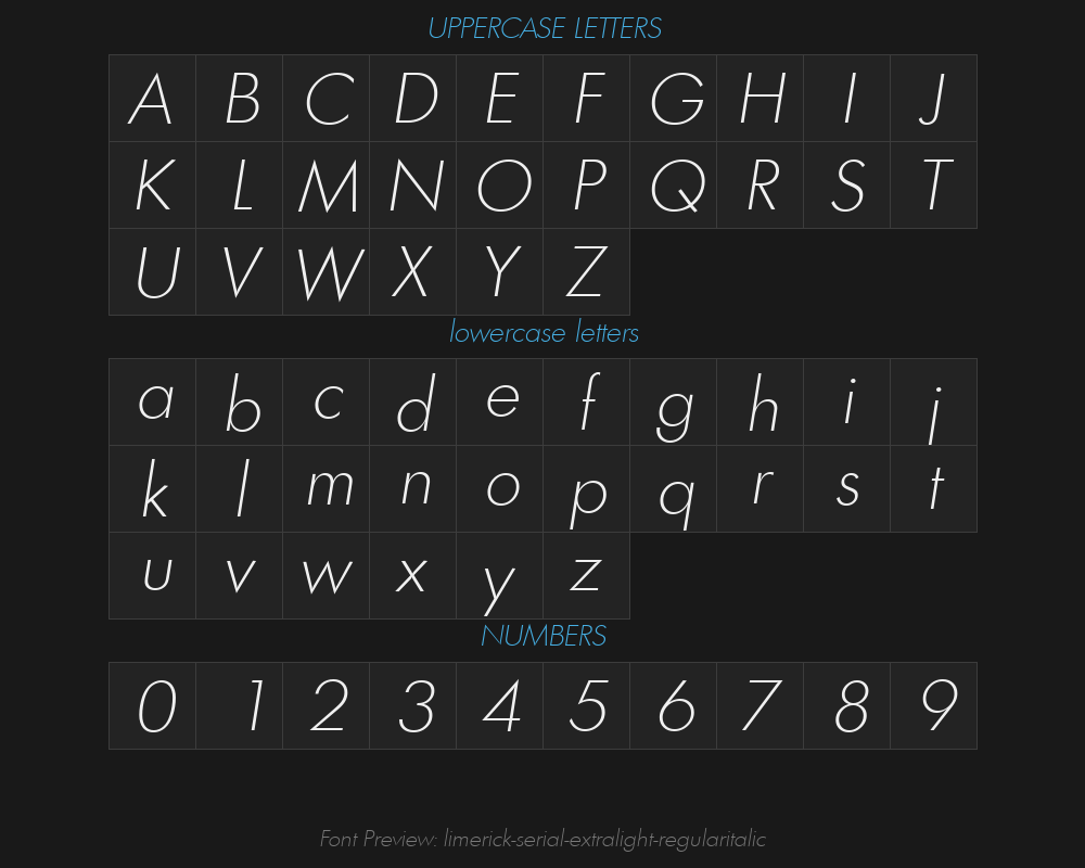 limerick-serial-extralight-regularitalicPreview