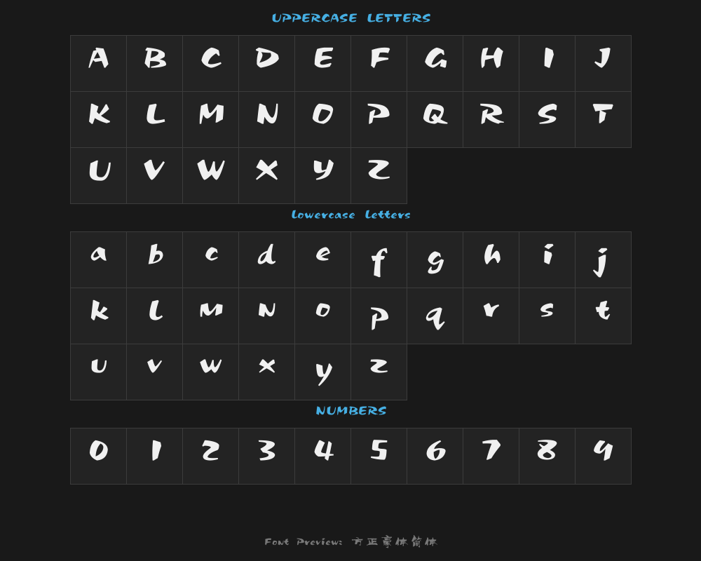 Fangzheng Haoti Simplified Chinese.ttfPreview