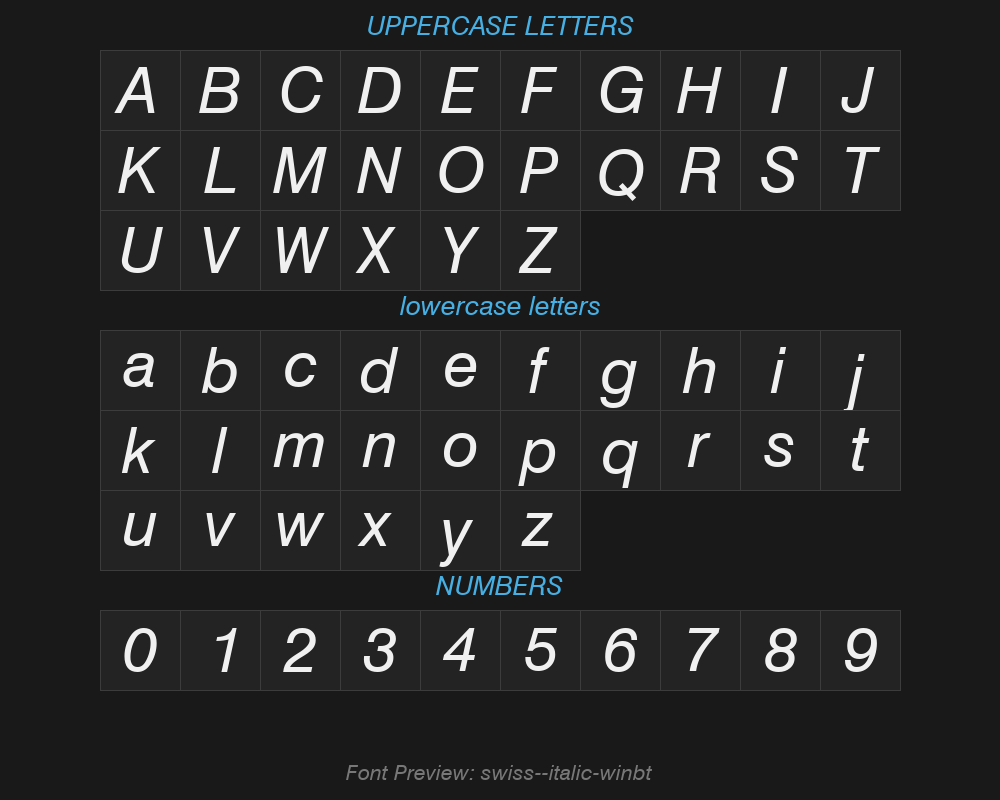 swiss-721-italic-win95btPreview