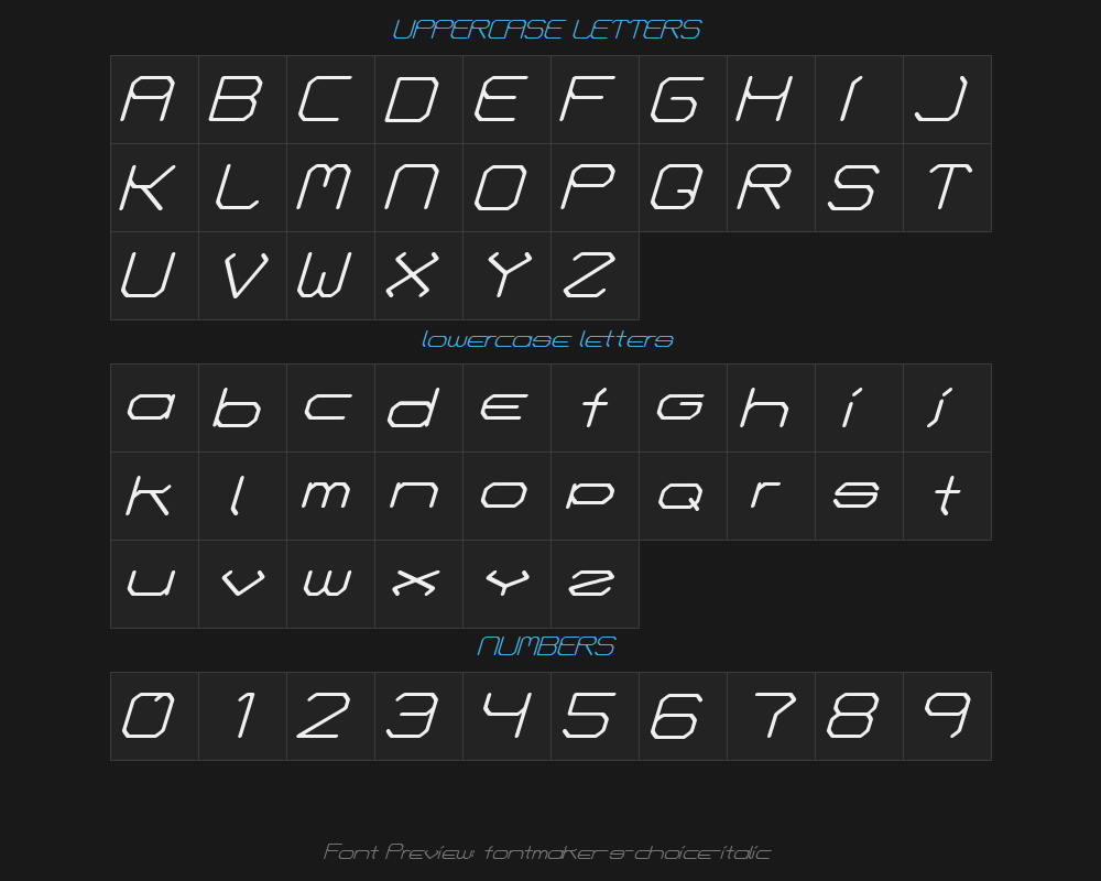 fontmaker-s-choice-italicPreview
