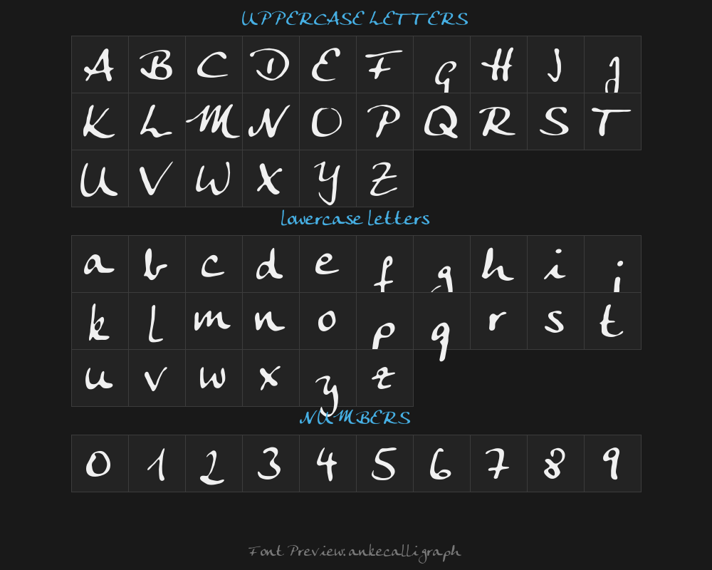 ankecalligraphPreview