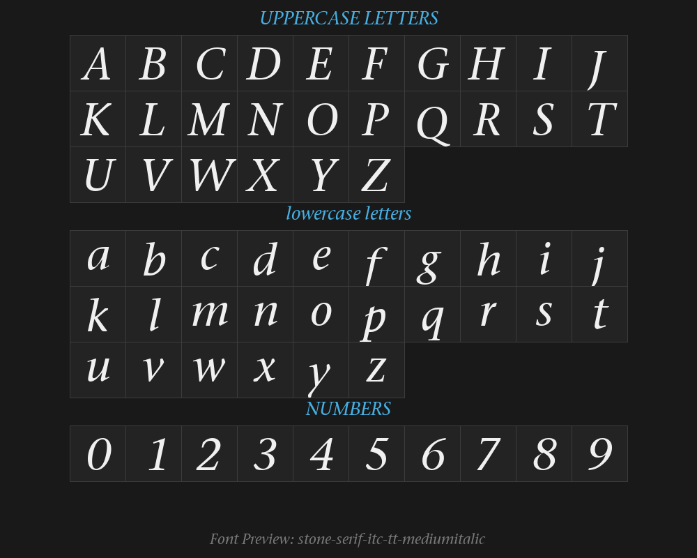 stone-serif-itc-tt-mediumitalicPreview