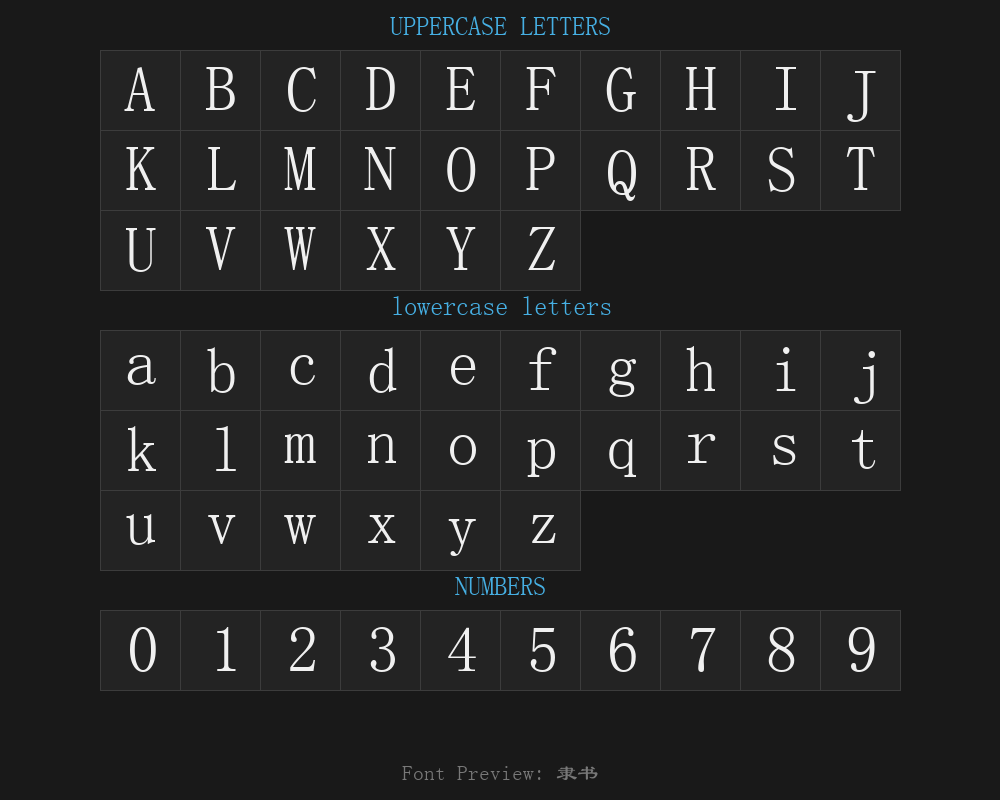 Clerical scriptPreview