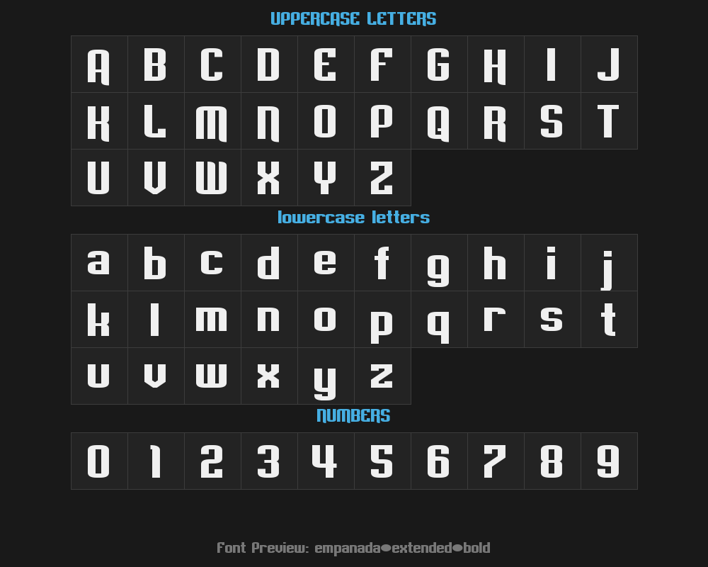 empanada-extended-boldPreview
