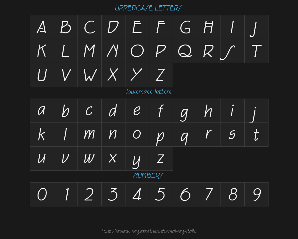 eaglefeatherinformal-reg-italicPreview