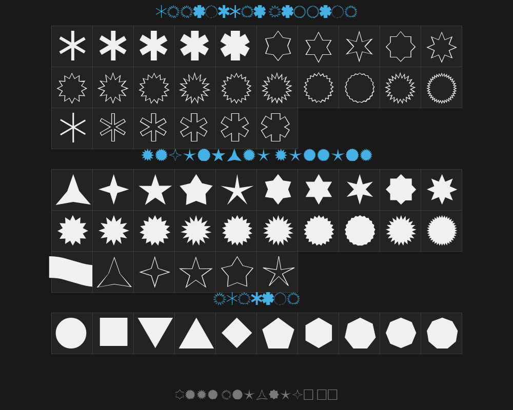 Star shape 3Preview
