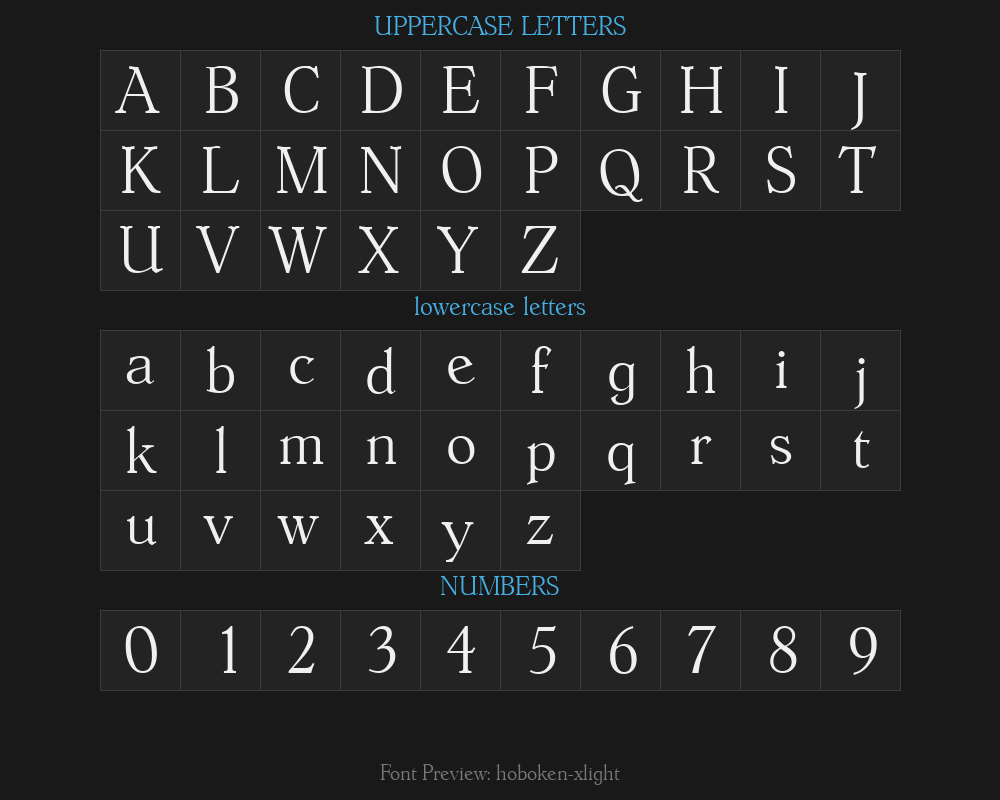 hoboken-xlightPreview