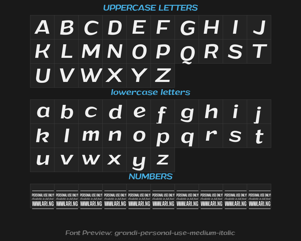 grandi-personal-use-medium-italicPreview