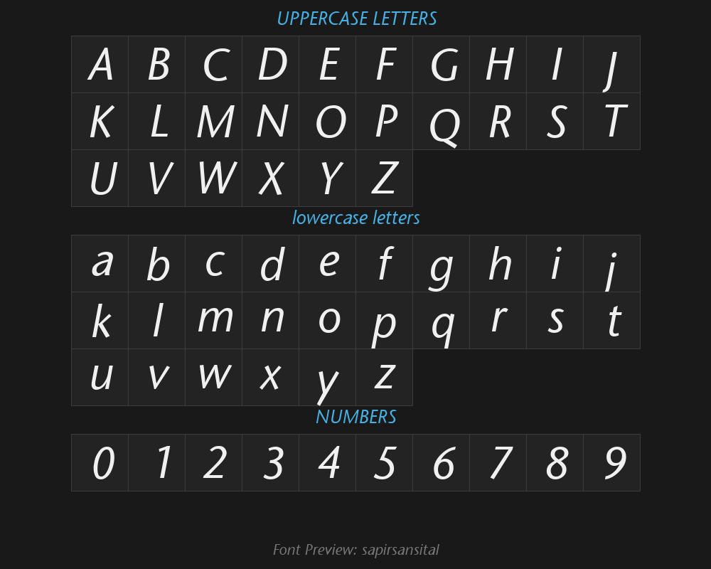 sapirsansitalPreview image