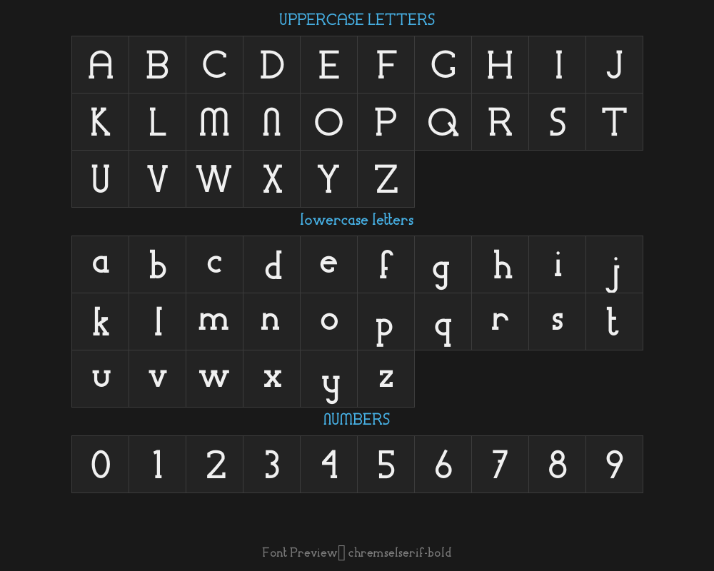 chremselserif-boldPreview