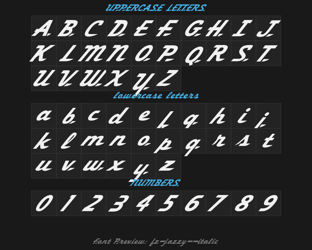 fz-jazzy-58-italicPreview