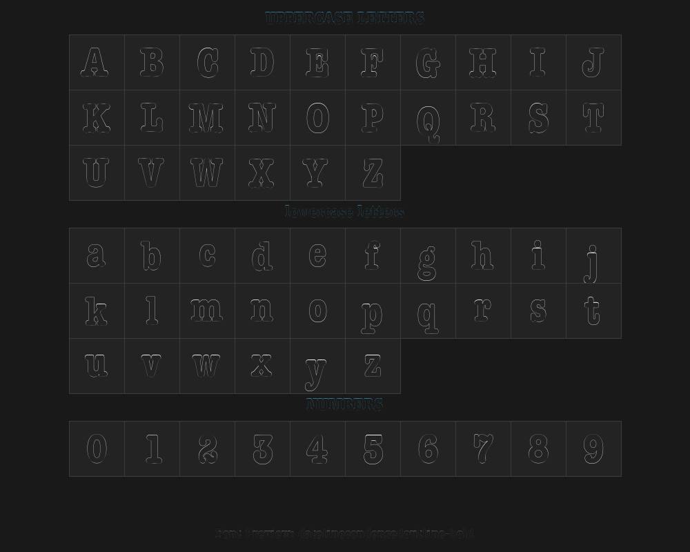datelinecondensedoutline-boldPreview