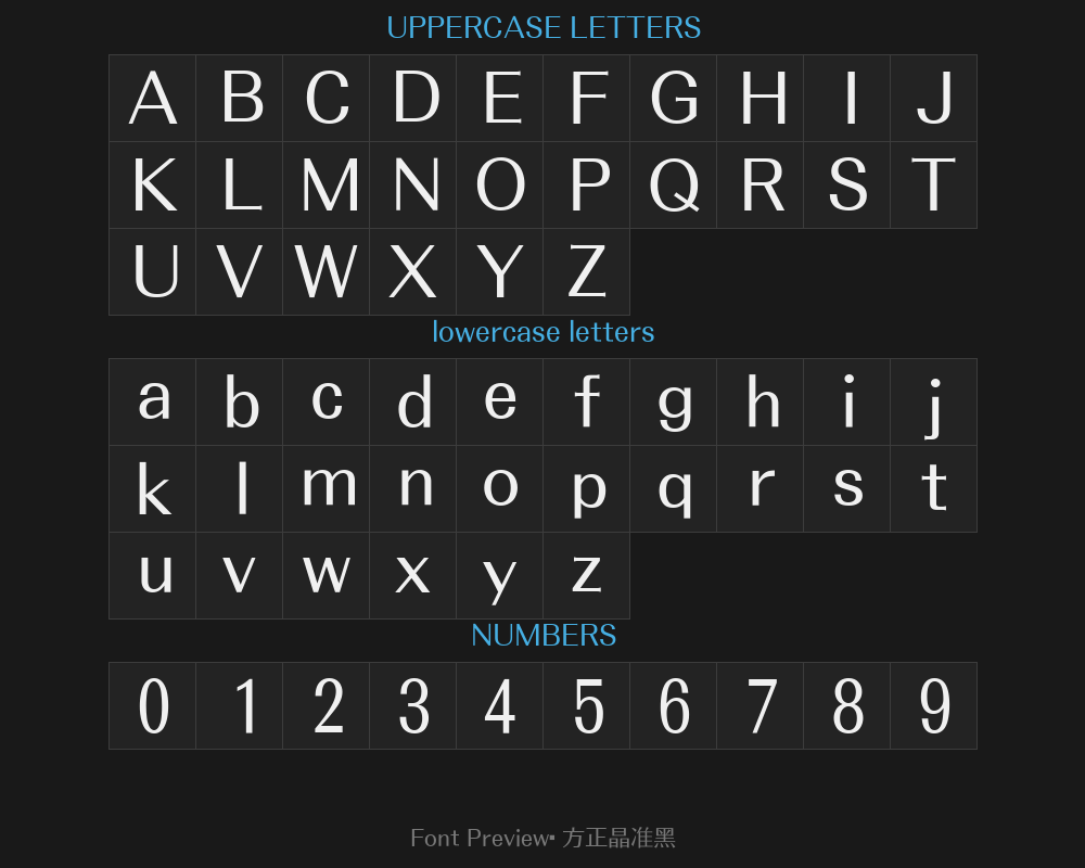 Fangzheng Crystal Quasi-BlackPreview image