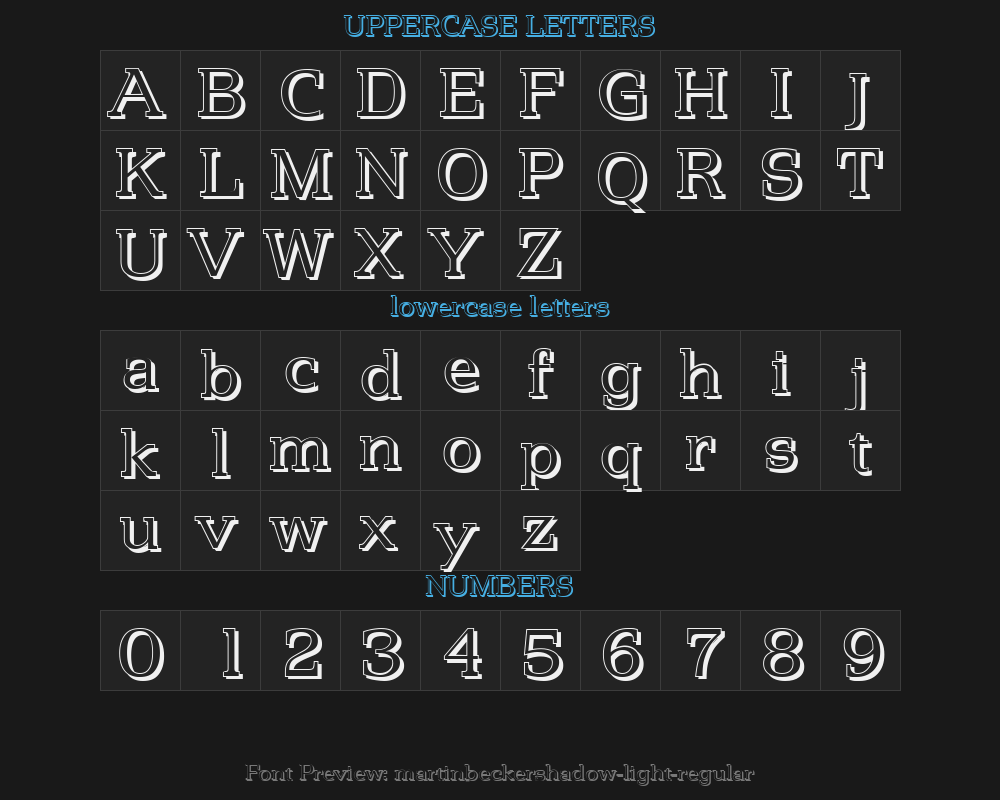 martinbeckershadow-light-regularPreview
