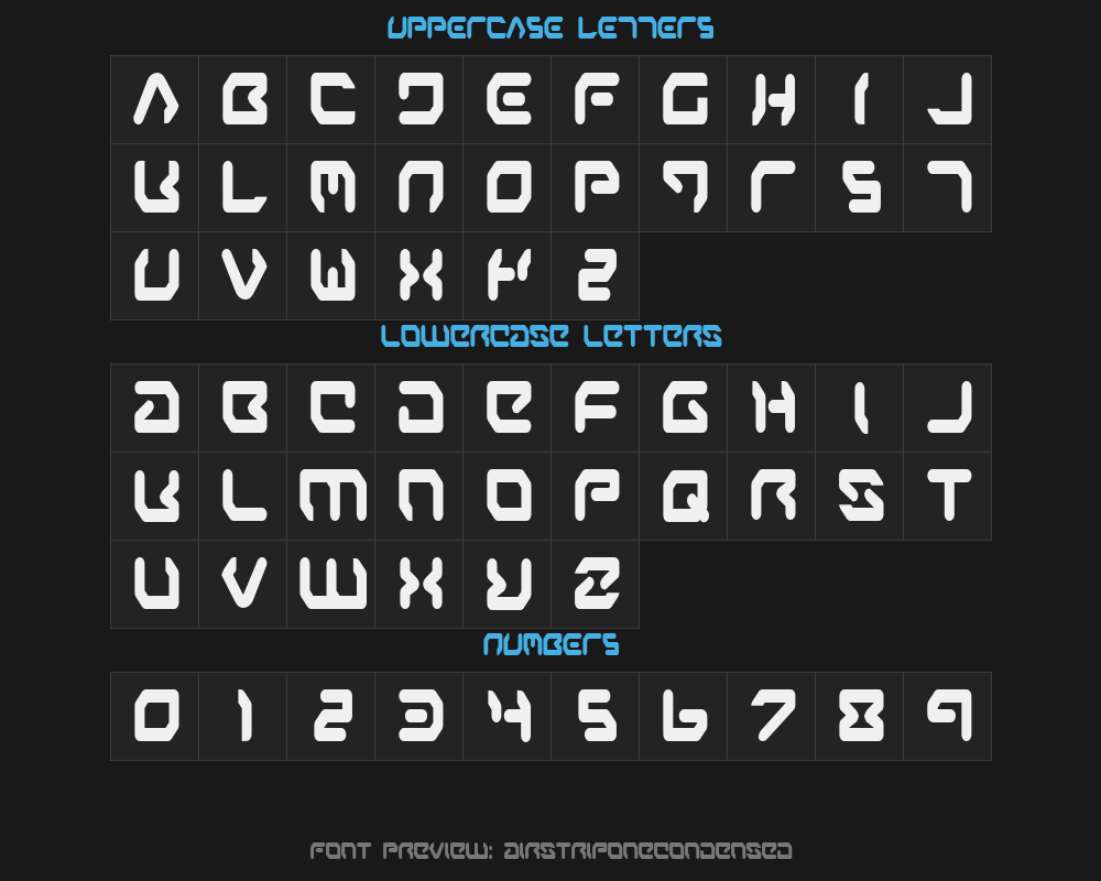 airstriponecondensedPreview