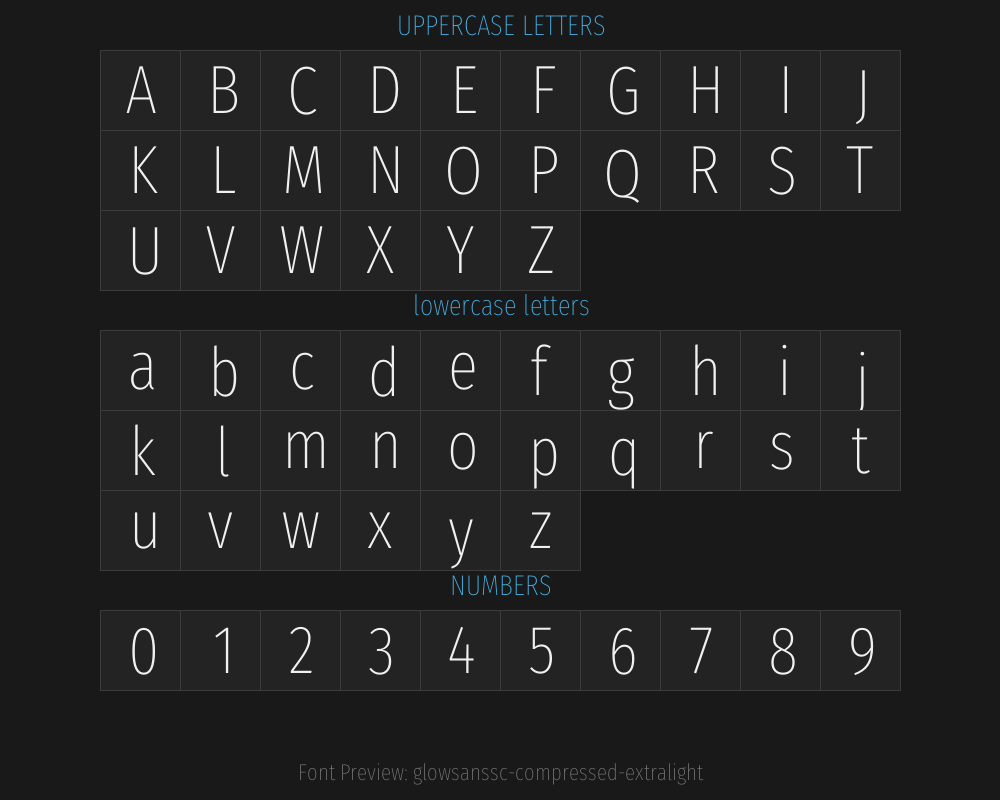 glowsanssc-compressed-extralightPreview