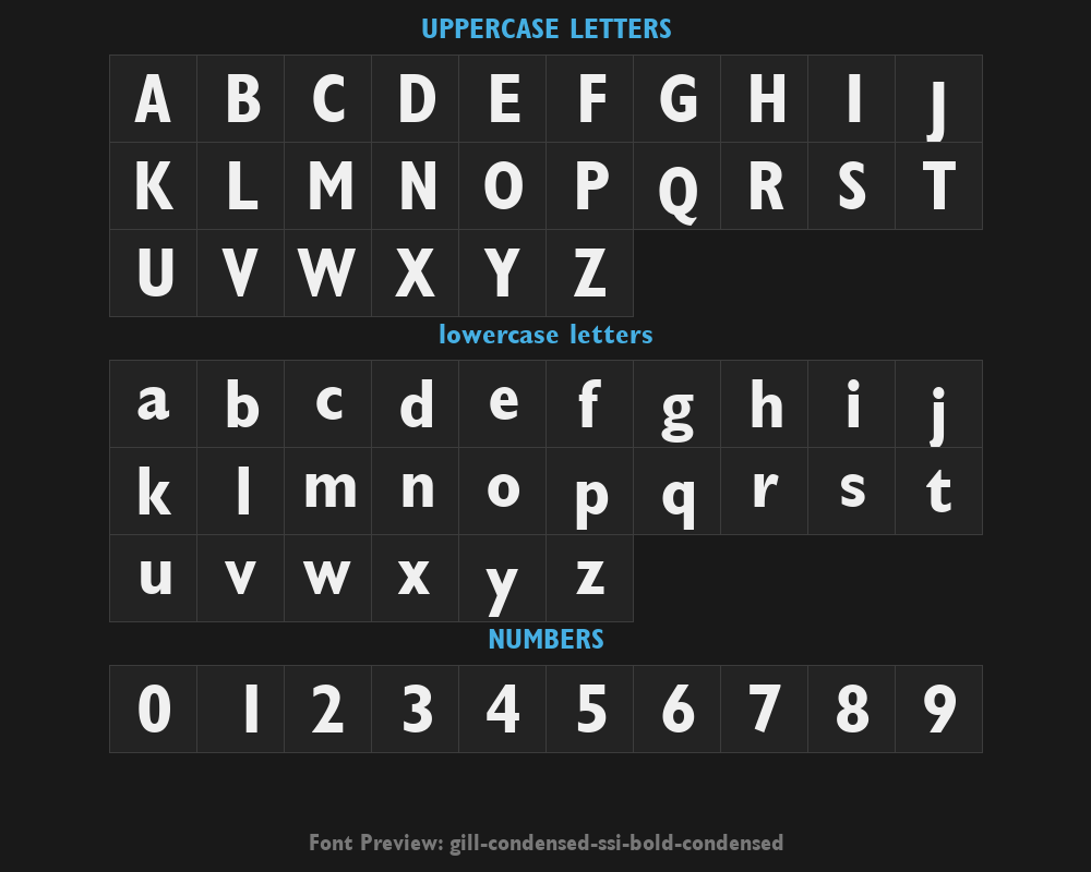 gill-condensed-ssi-bold-condensedPreview