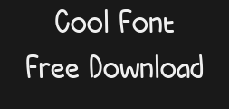Font preview