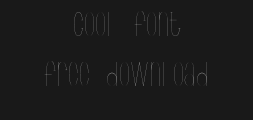Font preview
