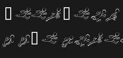 Font preview