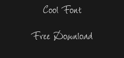 Font preview