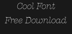 Font preview
