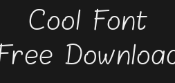 Font preview