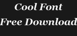 Font preview